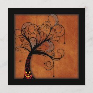 Uitnodigingen voor gevlekte bossen