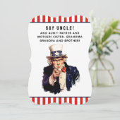 Uitnodigingen voor gezinshereniging (Staand voorkant)