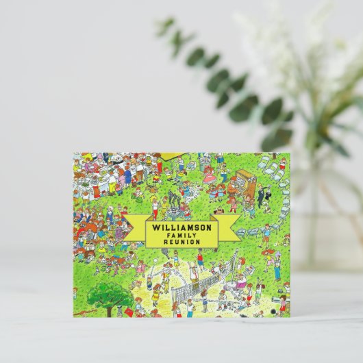 Uitnodigingen voor gezinshereniging (Staand voorkant)