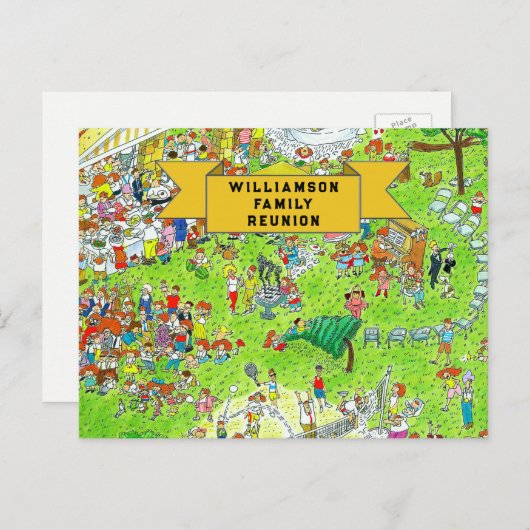 Uitnodigingen voor gezinshereniging (Voorkant / Achterkant)