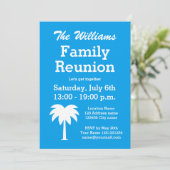 Uitnodigingen voor gezinshereniging zomerfeest pal (Staand voorkant)