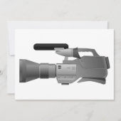 Uitnodigingen voor grote videocamera's (Voorkant)