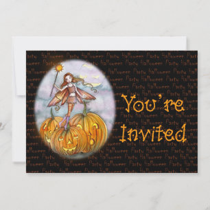 Uitnodigingen voor Halloween-feestje