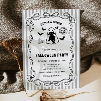 Uitnodigingen voor Halloweenfeest