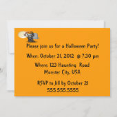 Uitnodigingen voor 'Haunted House Reaper' (Achterkant)