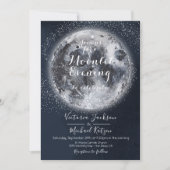 Uitnodigingen voor Hemelse Volle Maan en Sterren (Voorkant)