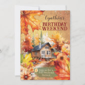 Uitnodigingen voor Herfstfeest (Voorkant)