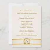 Uitnodigingen voor het 50-jarig jubileumfeest 'Gol (Achterkant)