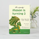 Uitnodigingen voor het afdrukken van cartoons op v (Staand voorkant)