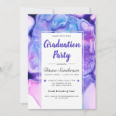 Uitnodigingen voor het afstuderen van etherische g (Voorkant)