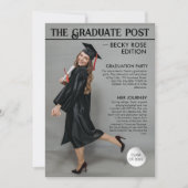 Uitnodigingen voor het afstuderen van tijdschrifte (Voorkant)