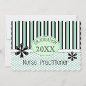 Uitnodigingen voor het afstuderen van verpleegkund (Voorkant)