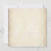  uitnodigingen voor het binden van crème en Blue R