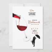 Uitnodigingen voor het branden van gebrande wijn (Achterkant)