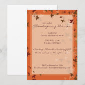 Uitnodigingen voor het Dankfeestfeest van Vallende (Voorkant / Achterkant)