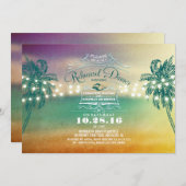 Uitnodigingen voor het diner bij de repetitie van  (Voorkant / Achterkant)