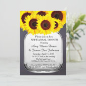 Uitnodigingen voor het diner van Chalkboard mason  (Staand voorkant)