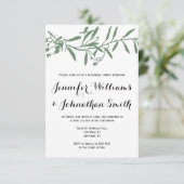 Uitnodigingen voor het diner van de groene tak rep (Staand voorkant)