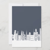 Uitnodigingen voor het diner van Urban City Rehear (Achterkant)