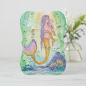 Uitnodigingen voor het douchen van baby's uit de m (Staand voorkant)