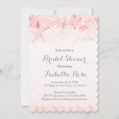 Uitnodigingen voor het douchen van de Starfish sea (Voorkant)