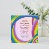 Uitnodigingen voor het huwelijk van de Chaotische  (Staand voorkant)