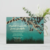 Uitnodigingen voor het huwelijk van tuinvogels (Staand voorkant)