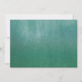 Uitnodigingen voor het huwelijk van tuinvogels (Achterkant)