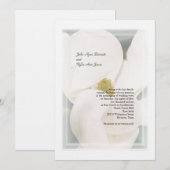 Uitnodigingen voor het huwelijk van Zuidelijke Mag (Voorkant / Achterkant)