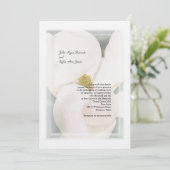 Uitnodigingen voor het huwelijk van Zuidelijke Mag (Staand voorkant)