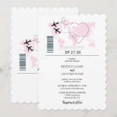 Uitnodigingen voor het instappen van passages (Voorkant / Achterkant)