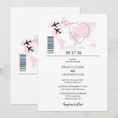 Uitnodigingen voor het instappen van passages (Voorkant / Achterkant)