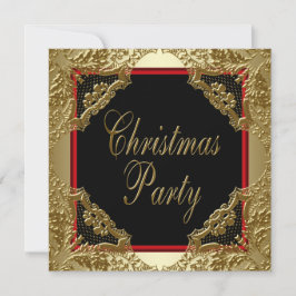 Uitnodigingen voor het kerstfeest van Red Gold Cor