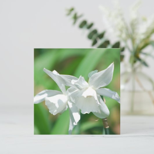 Uitnodigingen voor het kleinbeker (Staand voorkant)