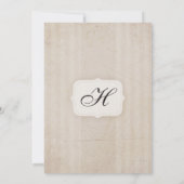 uitnodigingen voor het monogram van de Charm Crea (Achterkant)