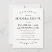 Uitnodigingen voor het repetitief diner van harten (Voorkant)