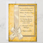  uitnodigingen voor het ribbon- en goudhuwelijk (Voorkant)