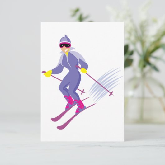 Uitnodigingen voor het slaan (Staand voorkant)