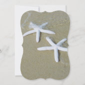 Uitnodigingen voor het strandhuwelijk (Achterkant)