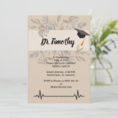 Uitnodigingen voor het studeren van studenten voor (Staand voorkant)