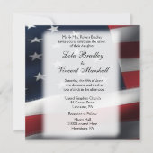 Uitnodigingen voor het trekken van Amerikaanse vla (Voorkant)