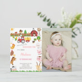 Uitnodigingen voor het verjaardagscentrum op Barny (Staand voorkant)