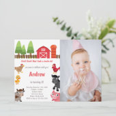 Uitnodigingen voor het verjaardagscentrum op Barny (Staand voorkant)