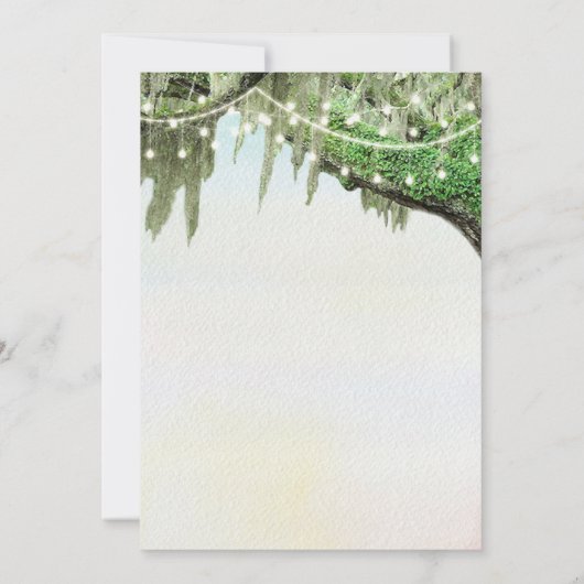 Uitnodigingen voor het zuidelijk huwelijk, uitvind (Achterkant)