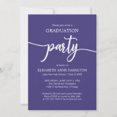 Uitnodigingen voor High School Graduation Party (Voorkant)