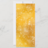 Uitnodigingen voor Hollywood-verjaardagsfeestje (Achterkant)