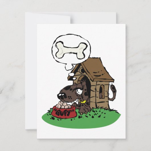 Uitnodigingen voor hondenhok (Voorkant)