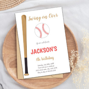 Uitnodigingen voor honkballen