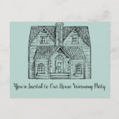 Uitnodigingen voor house warming (Voorkant)