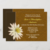 uitnodigingen voor huwelijksfeestdag elegant (Voorkant / Achterkant)